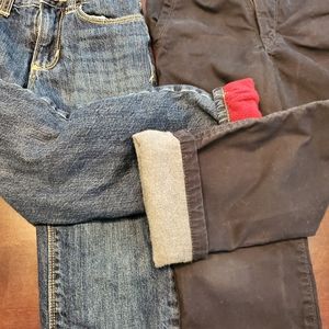 2 pairs size 5t insulated pants
